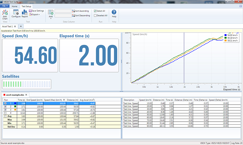 Accel plugin screenshot